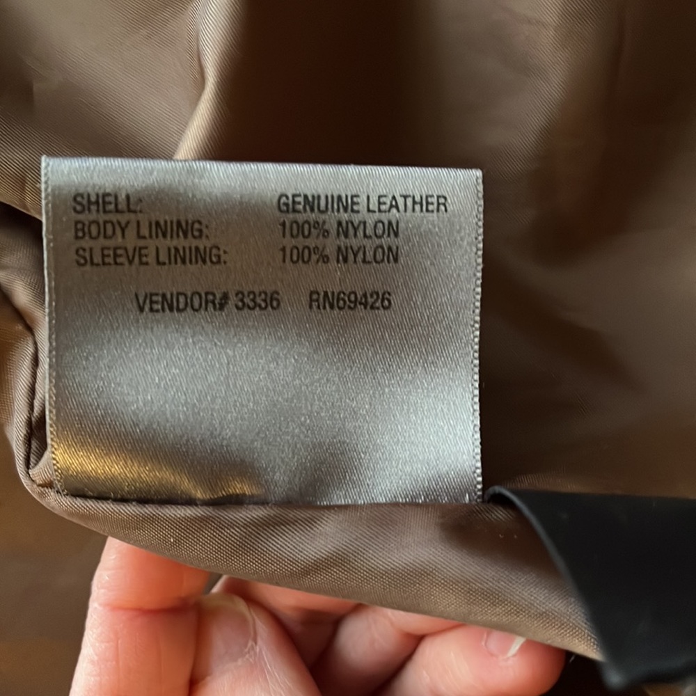 Leather Field Jacket - image 4